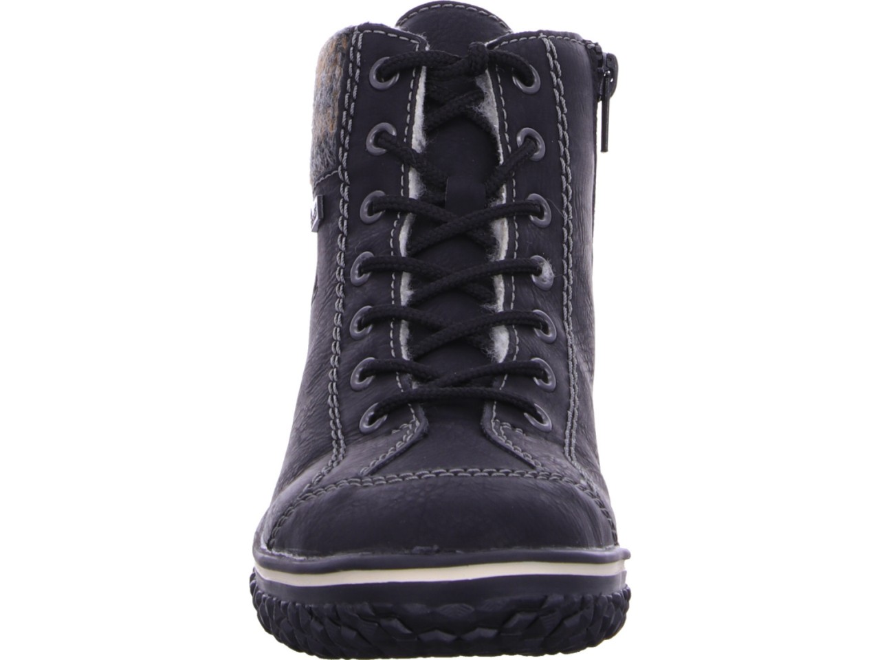 RIEKER Winterstiefel schwarz