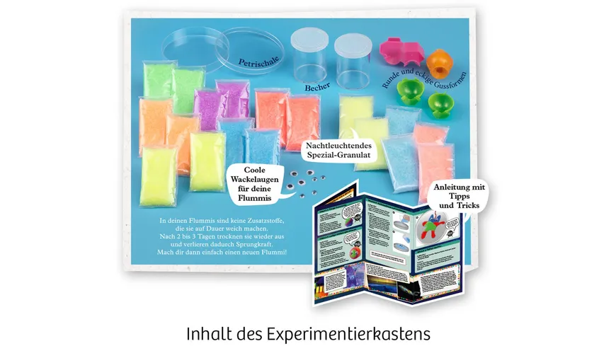 KOSMOS - Fun Science Nachtleuchtende Flummi-Power Experimentierkasten