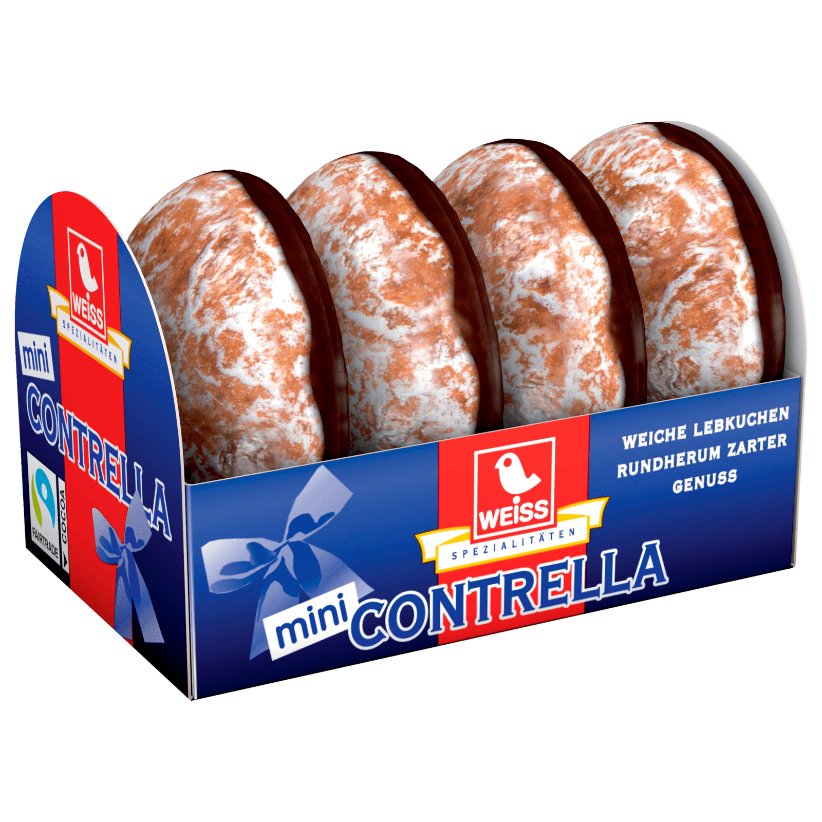 Weiss Mini Contrella Lebkuchen 50g