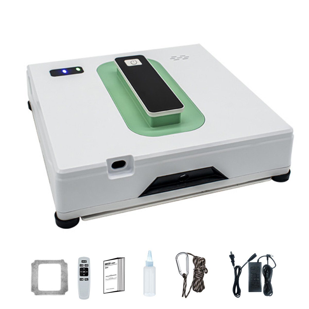 DOPWii Fensterputzroboter Fensterreiniger Roboter,Fenstersauger,2500Pa,Mit 50 ml Wassertank,72W