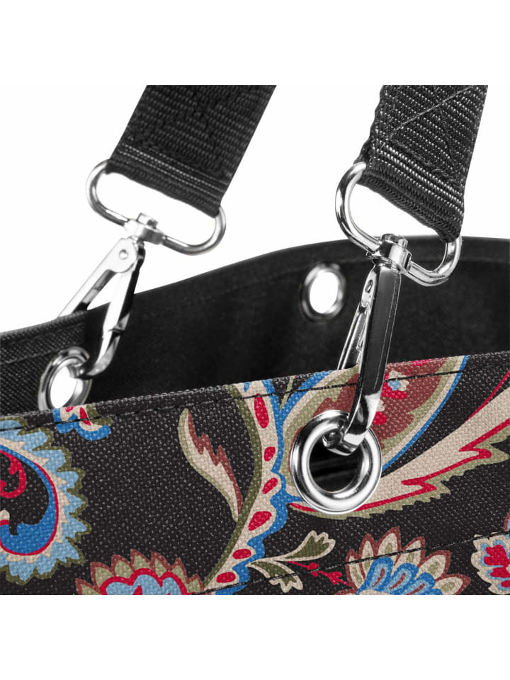 Reisenthel XL - Shopper 65 cm (twist powder blue) in paisley black günstig kaufen onesize