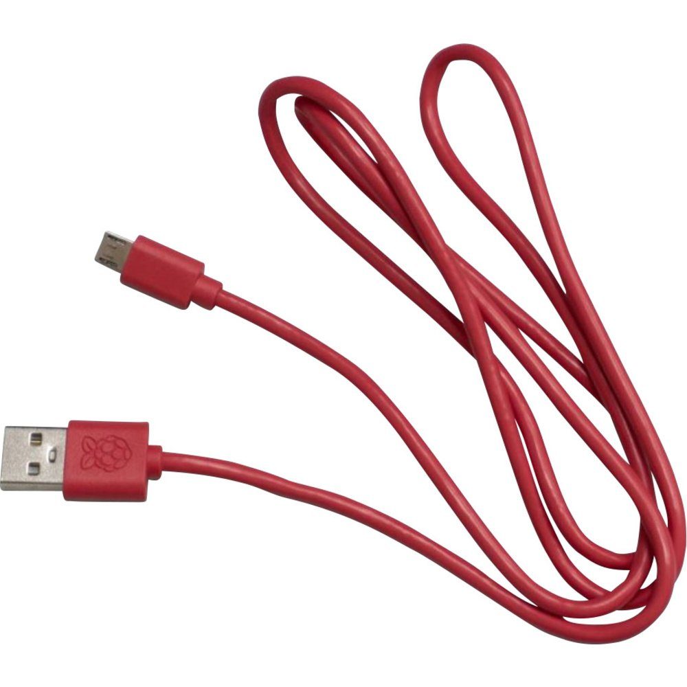 Raspberry Pi Foundation Raspberry Pi® RPI-KEYB (DE)-RED/WHITE USB Tastatur Deutsch, QWERTZ Wei Tastatur