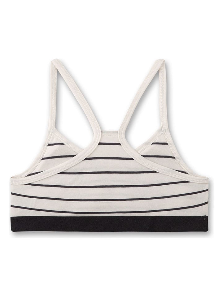 Sanetta Bustier in Weiß/ Schwarz günstig kaufen