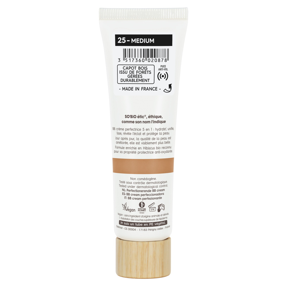 LÉA NATURE SO BiO étic BB crème 5 en 1, Perfect - 25 Medium BB crème