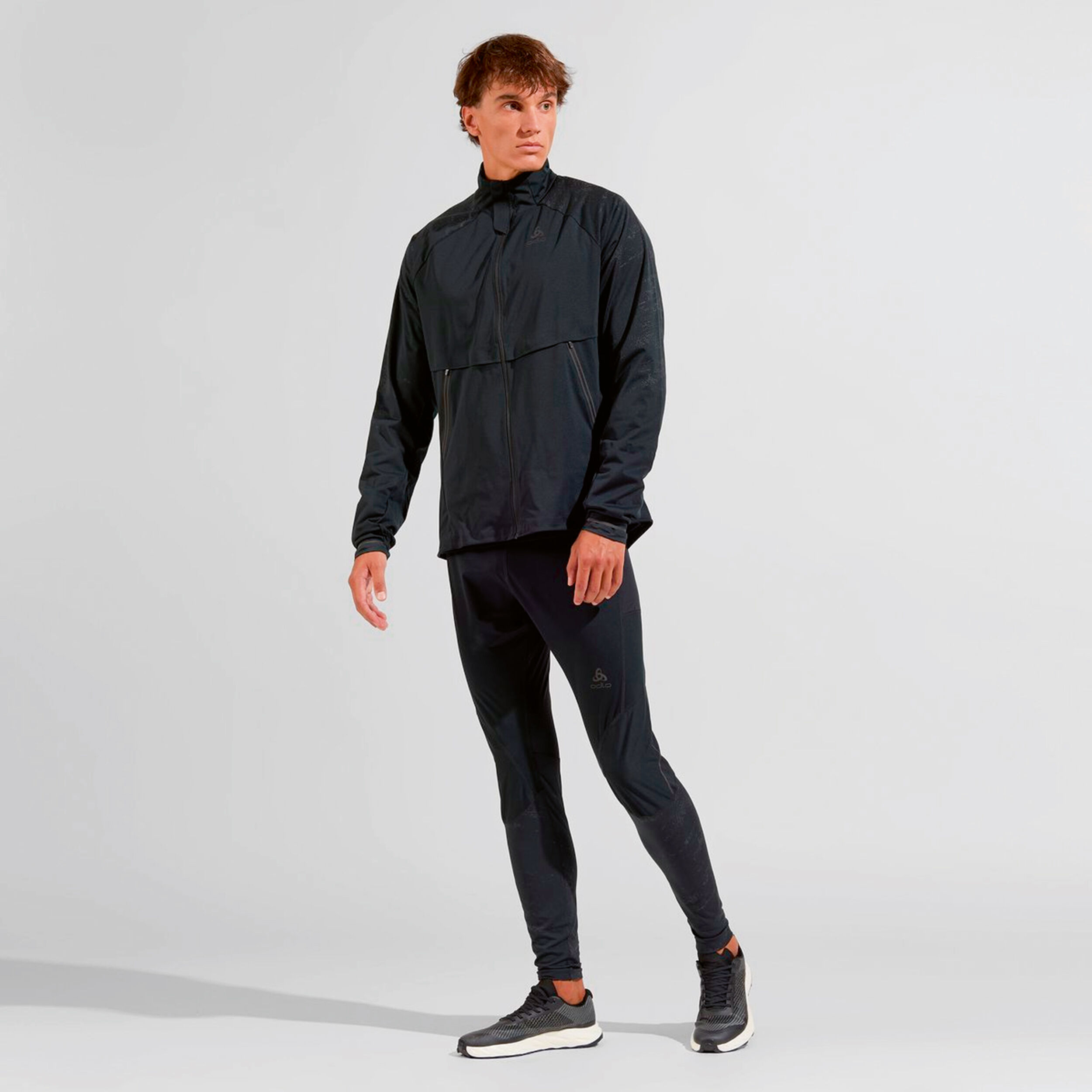 Zeroweight Pro Warm Reflect Laufjacke Herren - Schwarz
