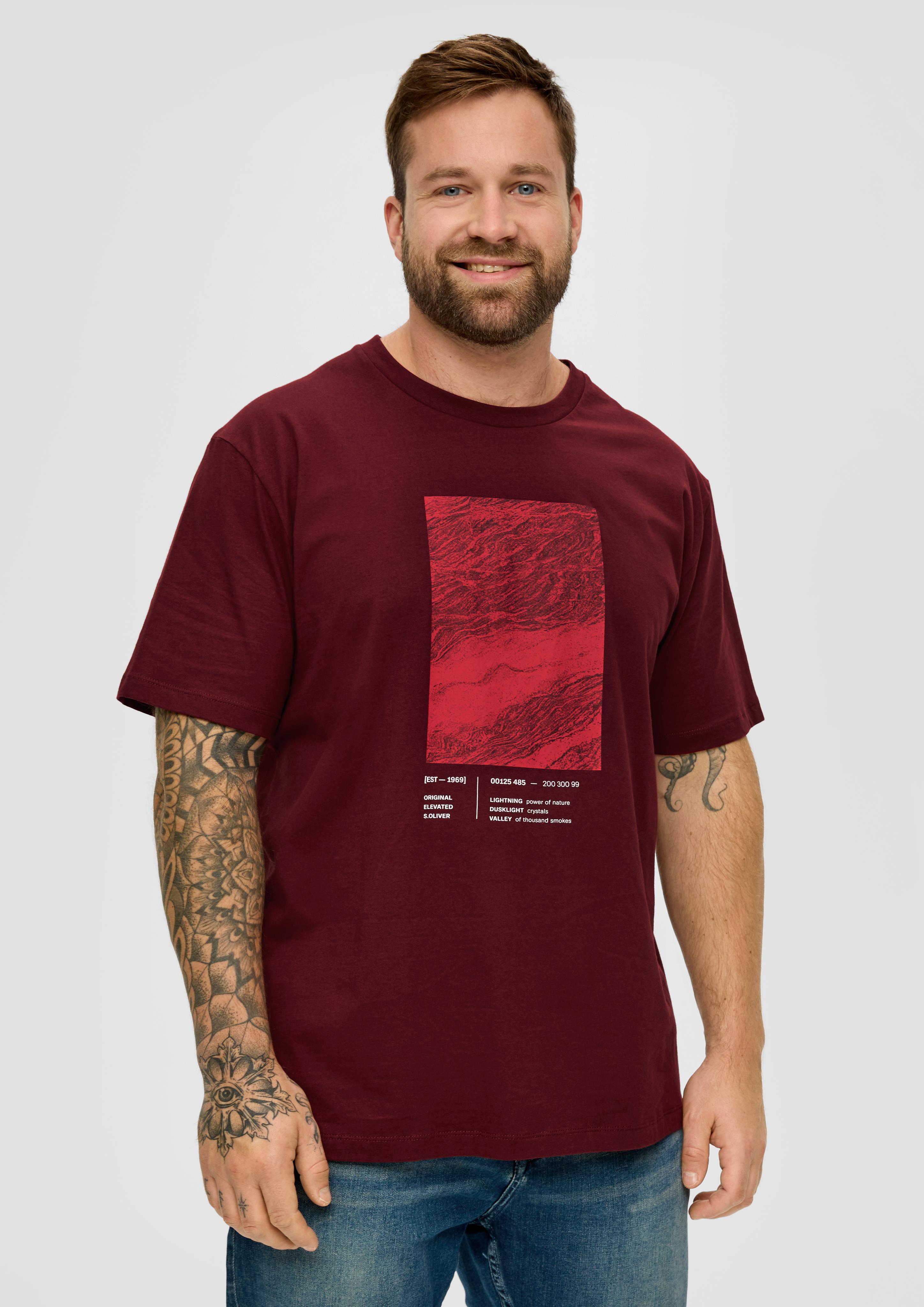 T-Shirt mit Frontprint  2143249-39D1