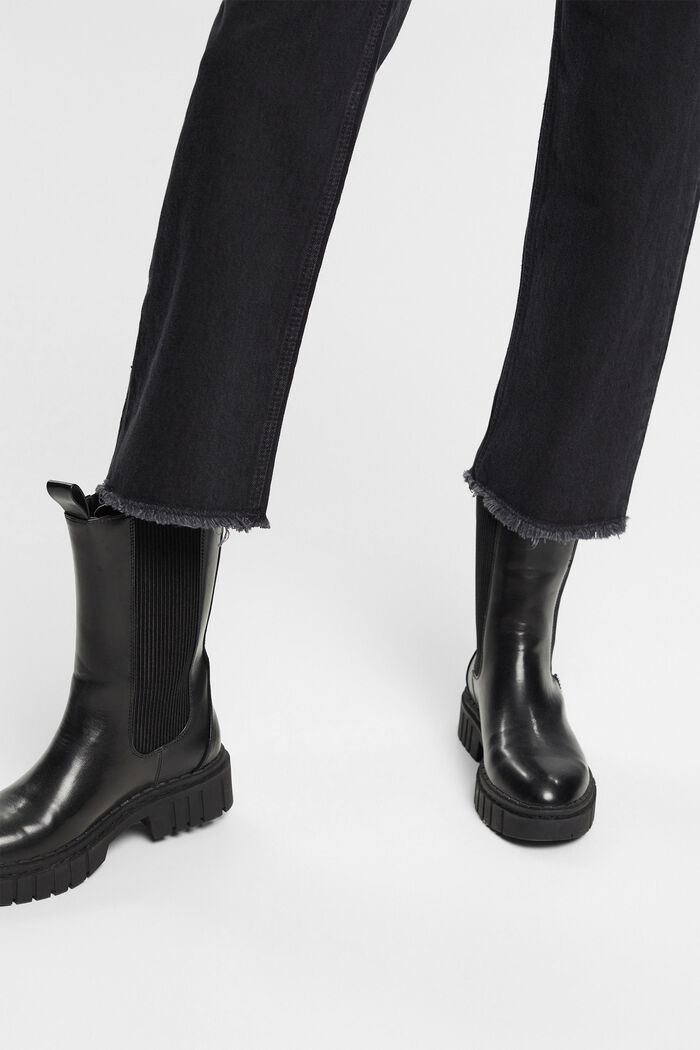 High-Rise-Jeans im Dad Fit