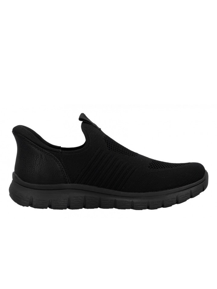 rieker Slipper  in Schwarz günstig kaufen