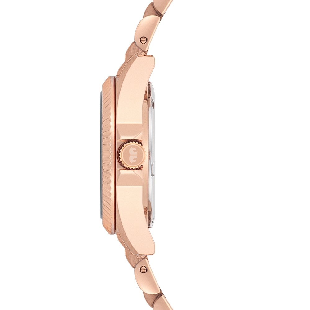 Rhodenwald & Söhne Montre à quartz Cassina en Or rose Acier inoxydable en Or rose Montre