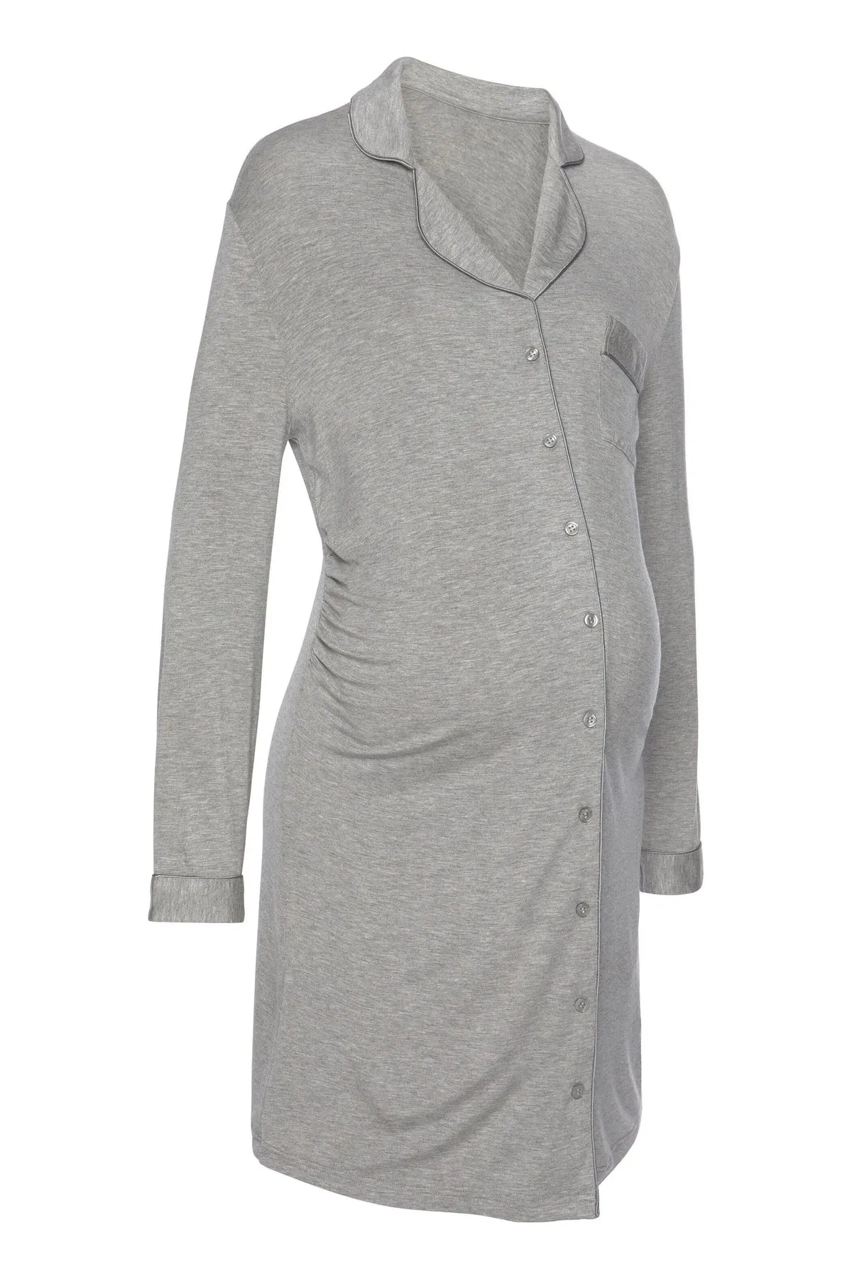 LASCANA  Nachthemd - Grau - Basic