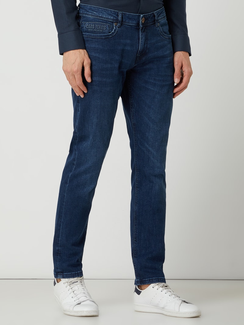 Regular Fit Jeans mit Stretch-Anteil Modell 'Douglas' in jeans