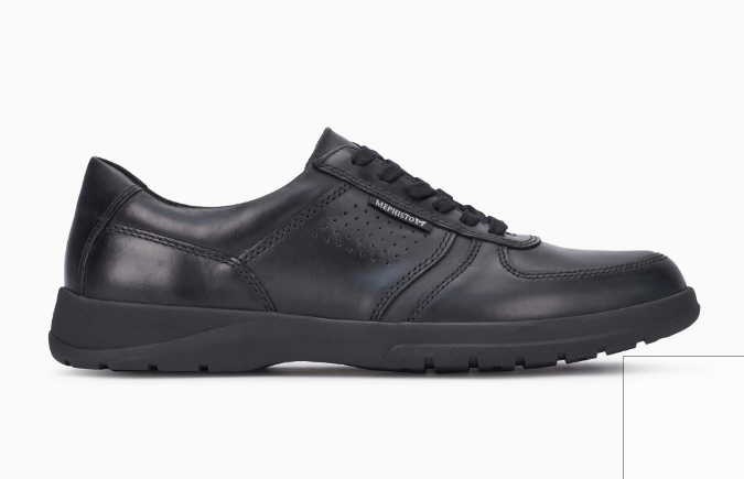 MEPHISTO Komfort Schnürer rot BLACK