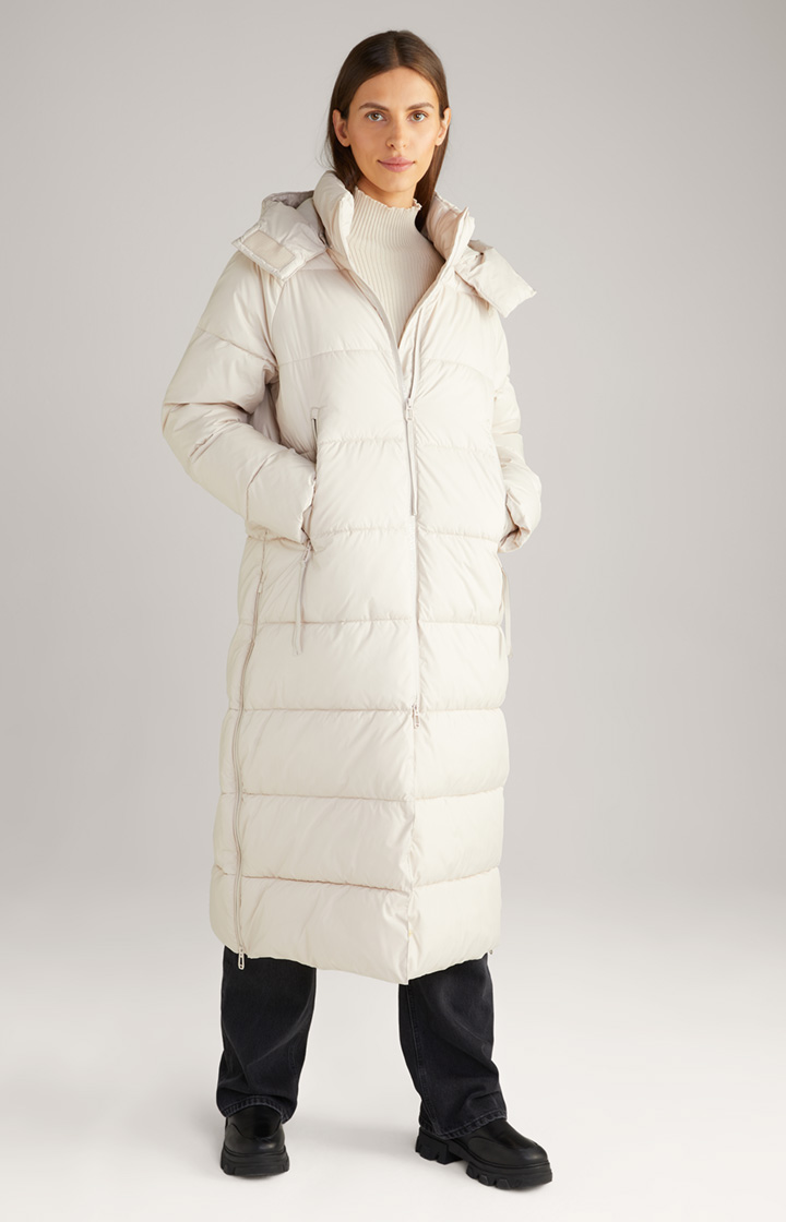 Steppmantel in Offwhite