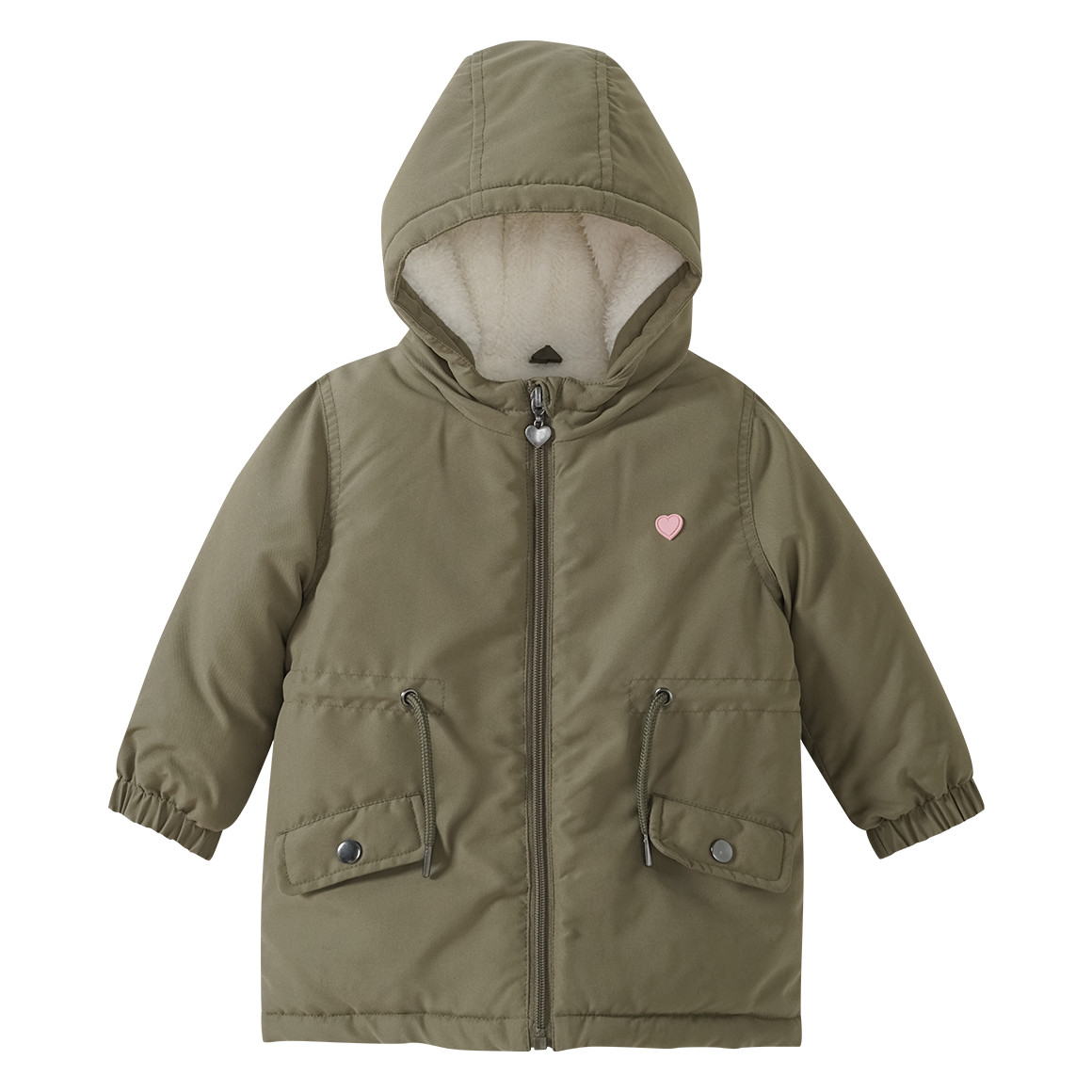 Baby Parka mit Plüsch-Futter