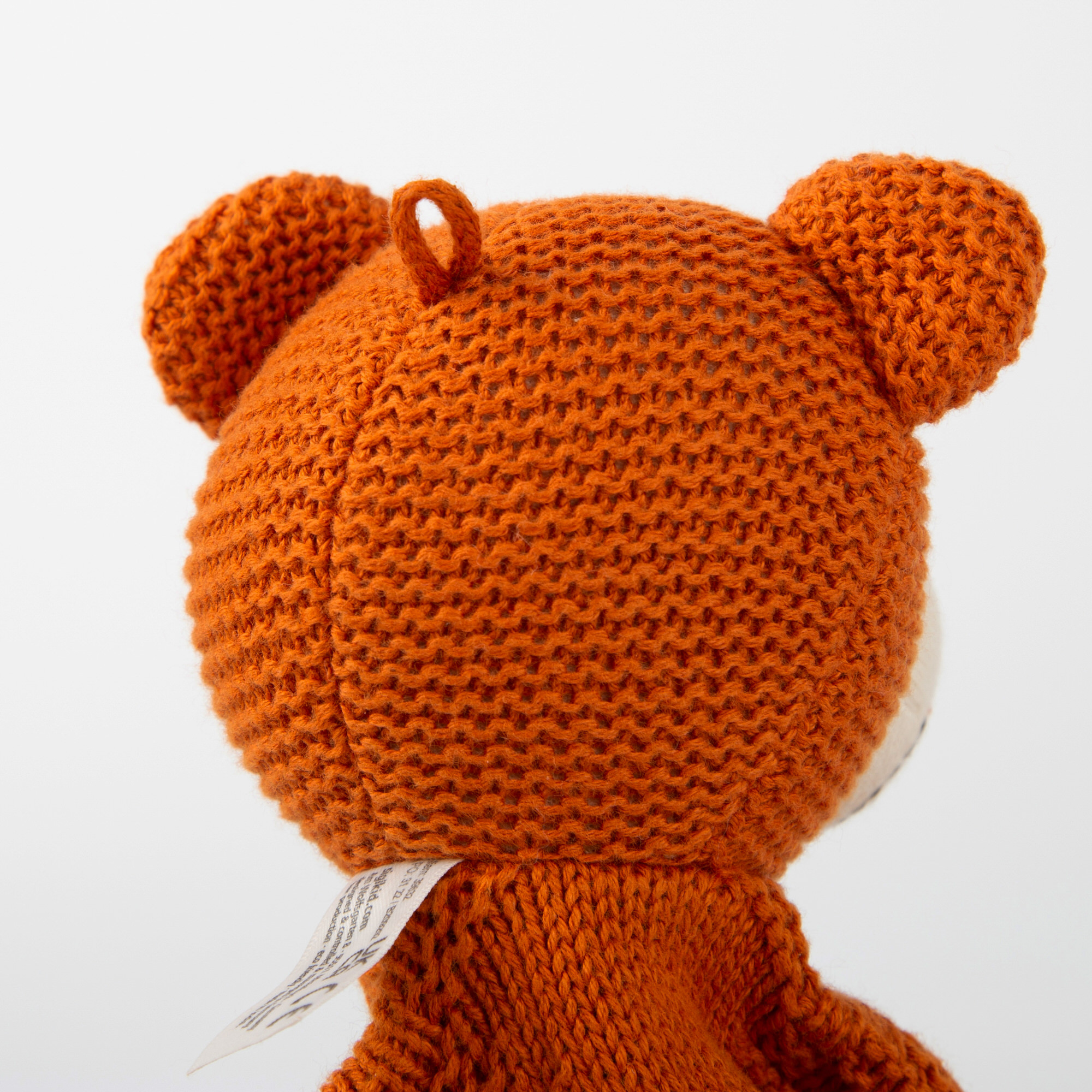 Baby Strick-Schnuffeltuch Bär