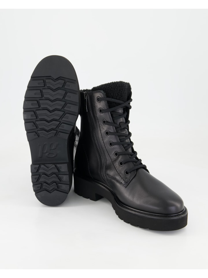Paul Green Schnürstiefeletten in Schwarz günstig kaufen