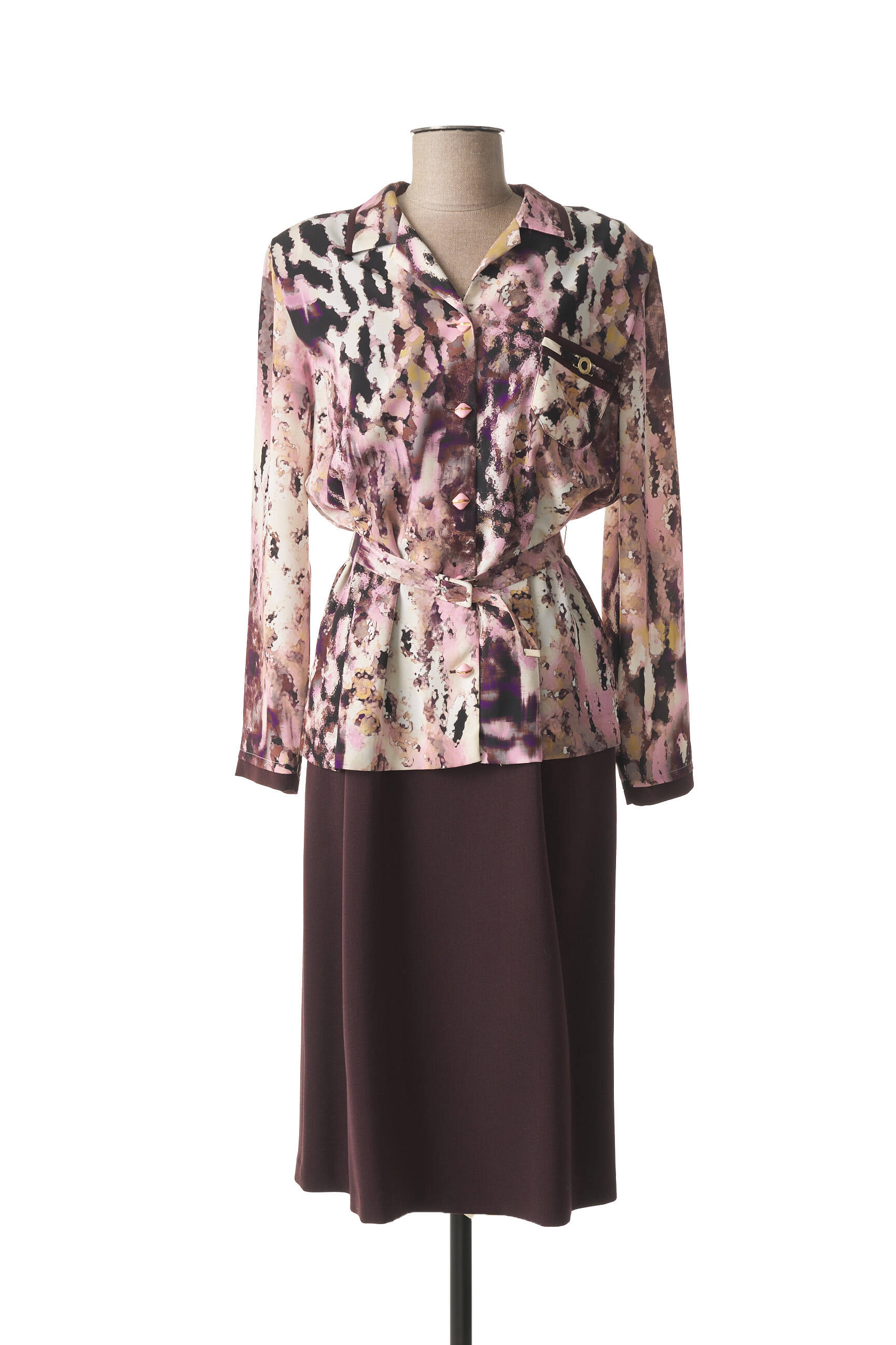 France Rivoire Ensembles Robe Femme couleur violet