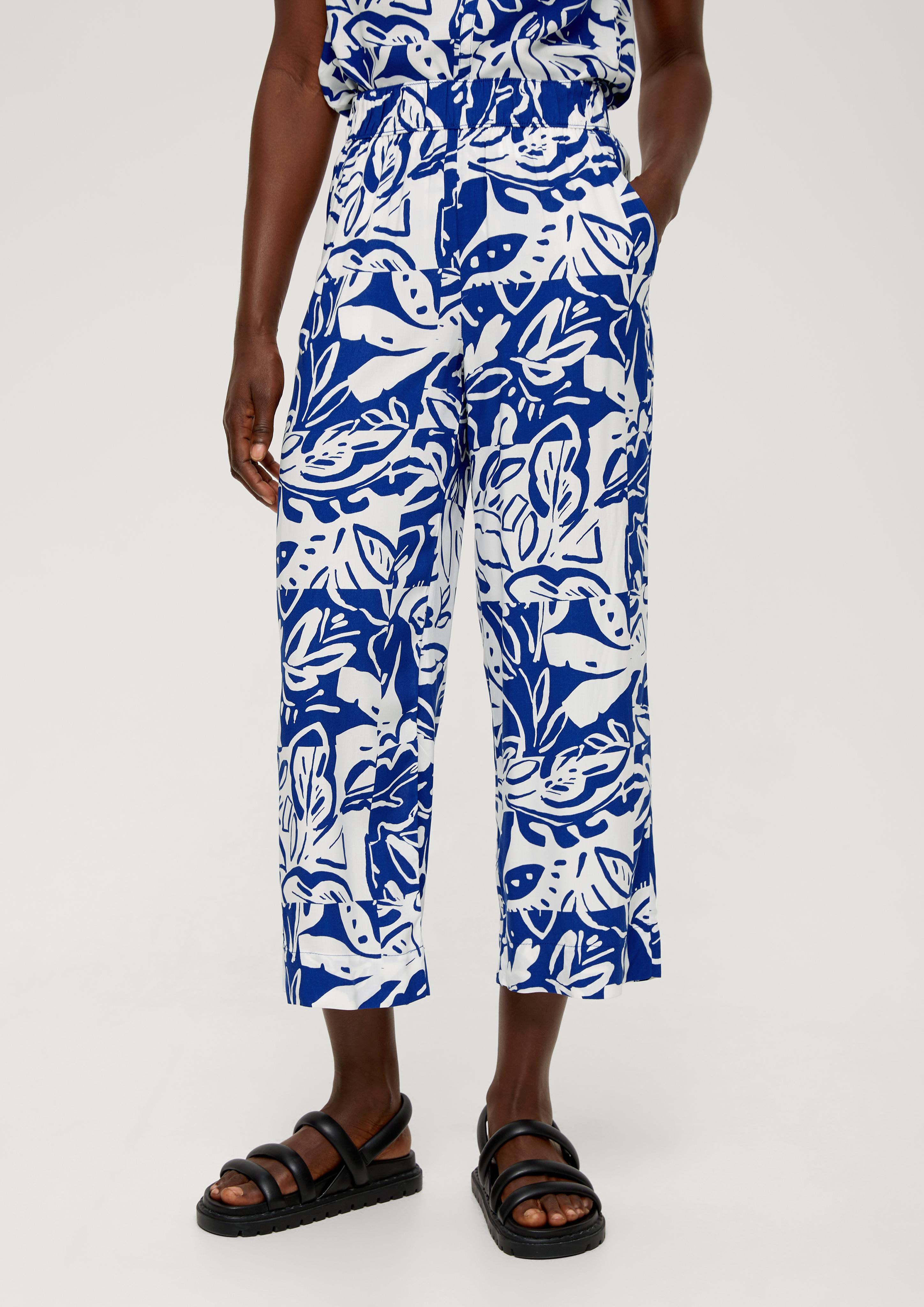 Relaxed: Hose aus Viskose  2131791-56A0