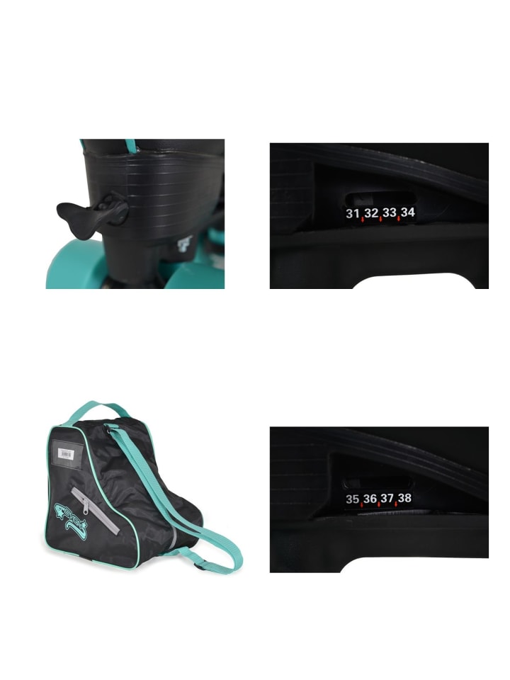 Byox Rollschuhe Escape schwarz in schwarz günstig kaufen
