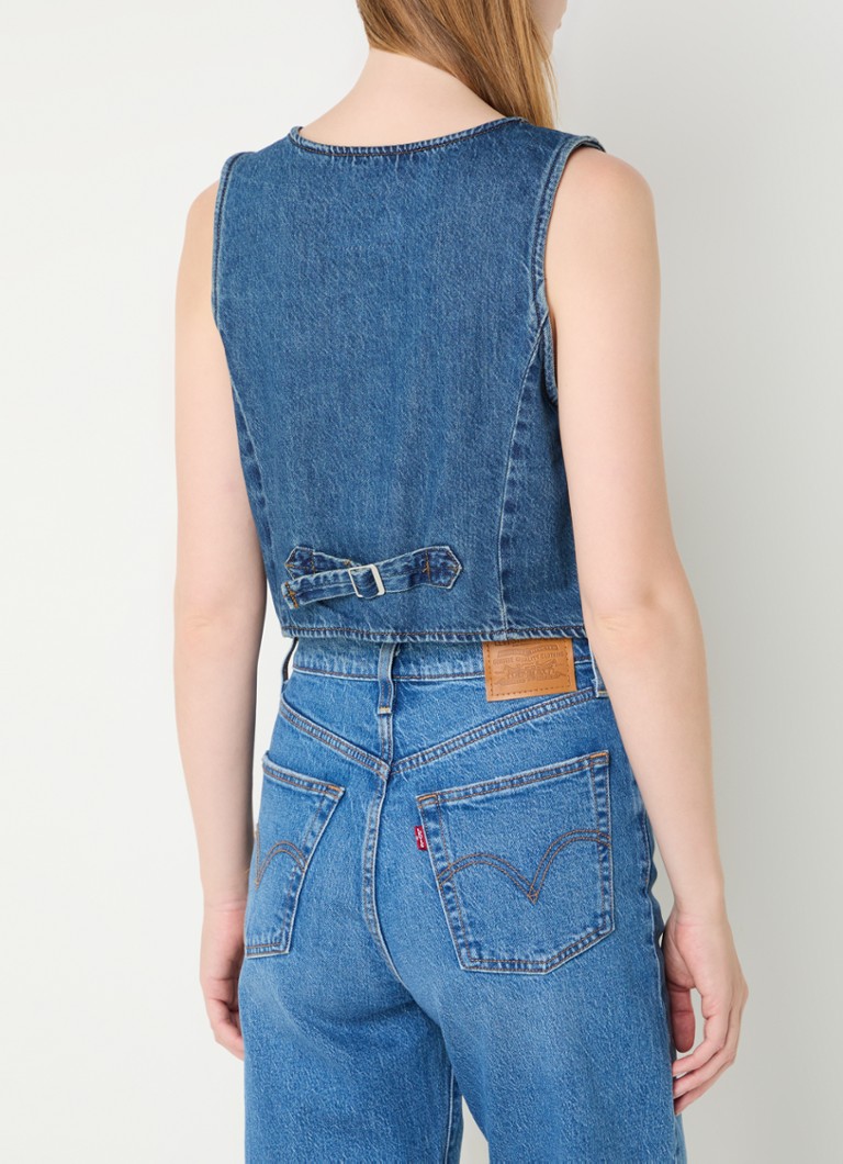 Vestă din denim Levi's cu buzunare aplicate