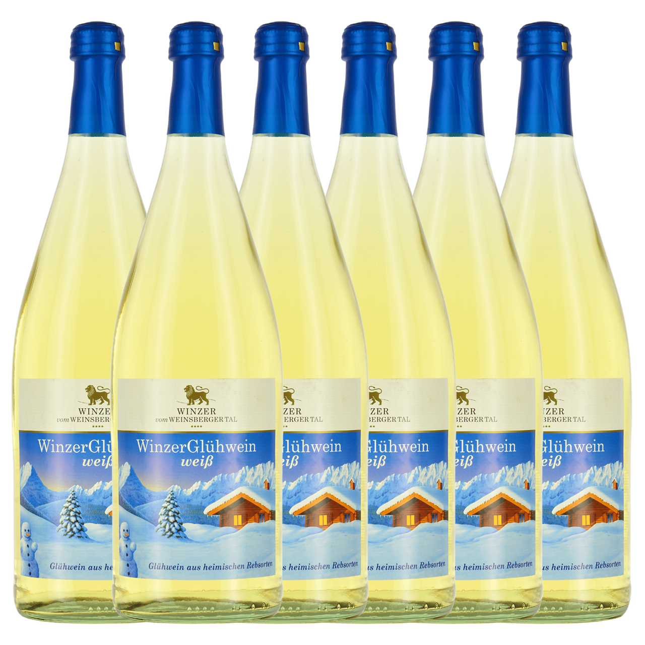 Württembergische WZG Winzer vom Weinsberger Tal Winzerglühwein Weiss 1,0L 6er Karton