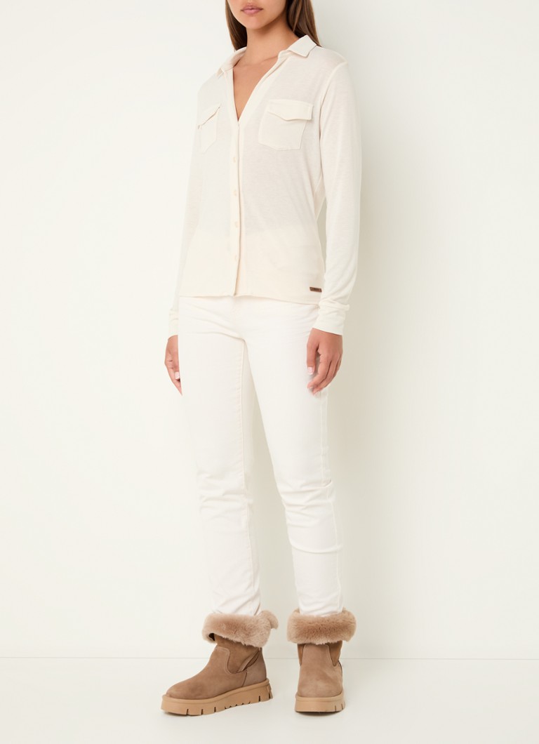 Moscow Twilight top with chest pockets