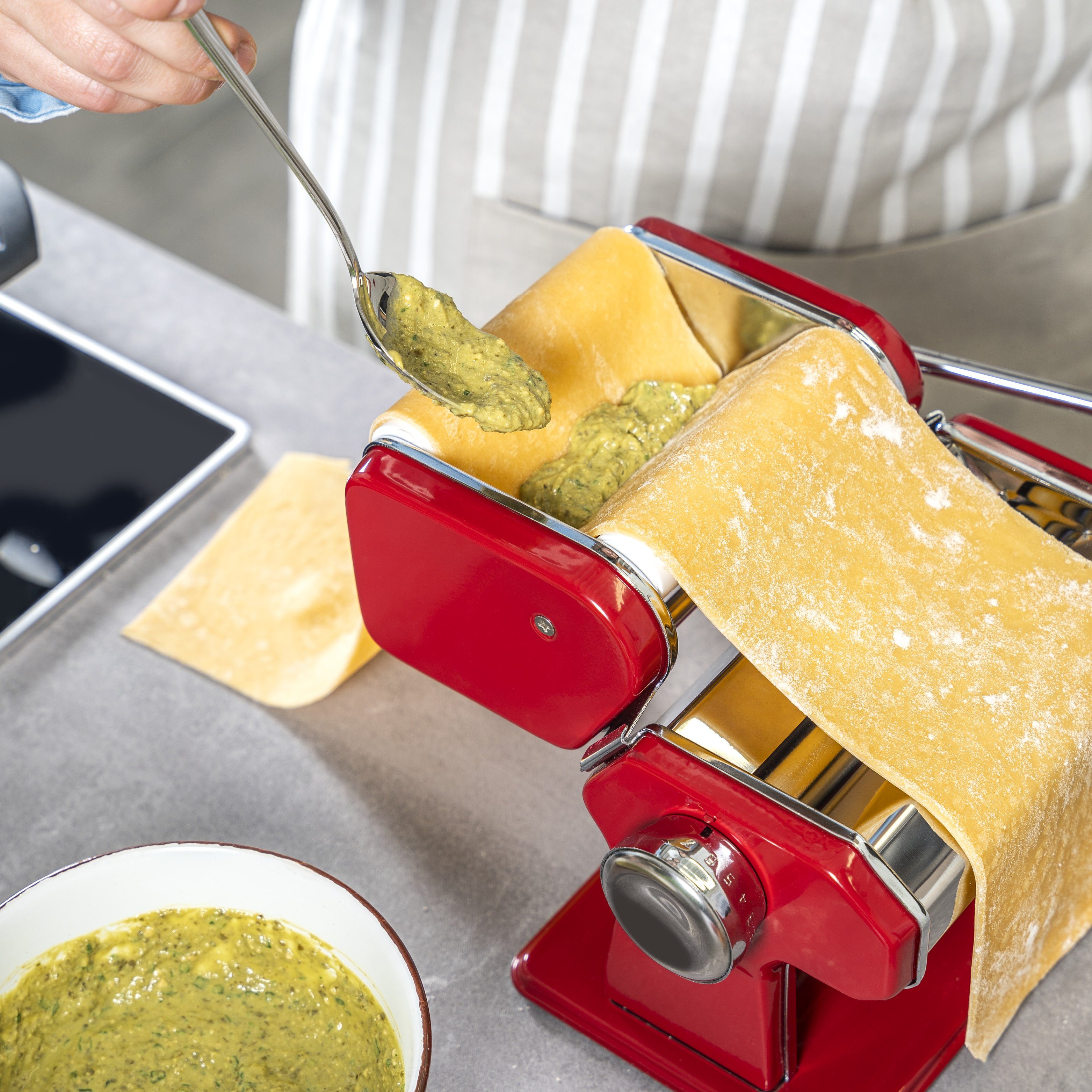 bremermann Nudelmaschine bremermann Ravioli-Set für Nudelmaschine, Ravioliaufsatz, ca. 16,5 x