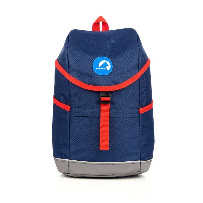finkid Reppu Kinder Outdoor Rucksack - Navy\/Red