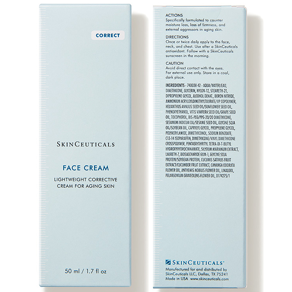 SkinCeuticals FACE CREAM Crème visage antioxydante anti-rides etfermeté