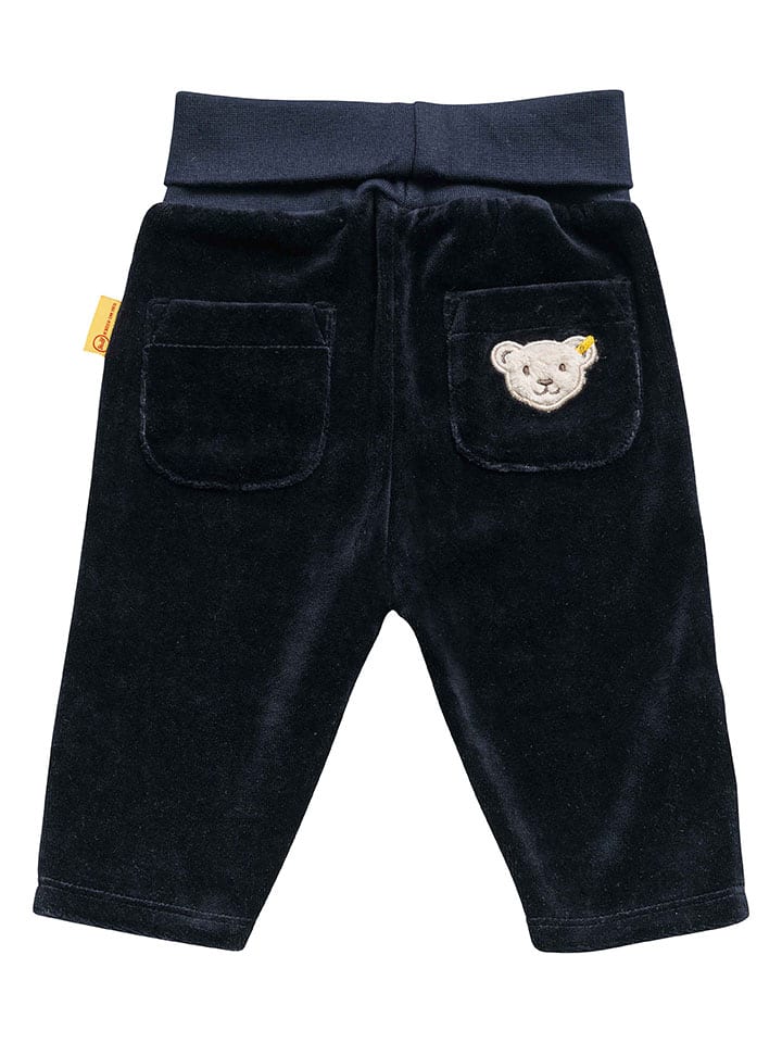 Steiff 3tlg. Outfit in Dunkelblau/ Weiß günstig kaufen