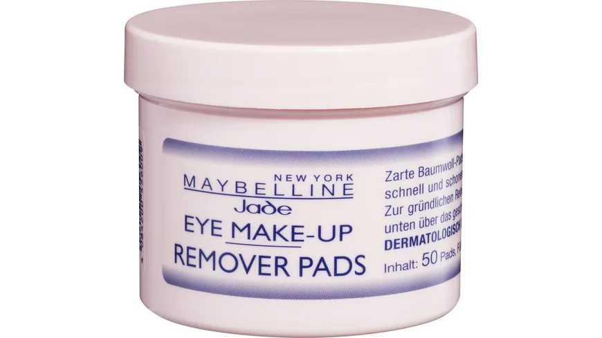 MAYBELLINE NEW YORK Augen Make Up-Entferner Pads