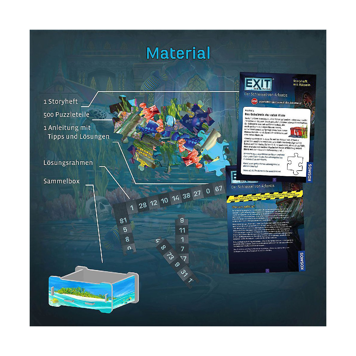 EXIT® - Das Puzzle: Der Schlüssel von Atlantis