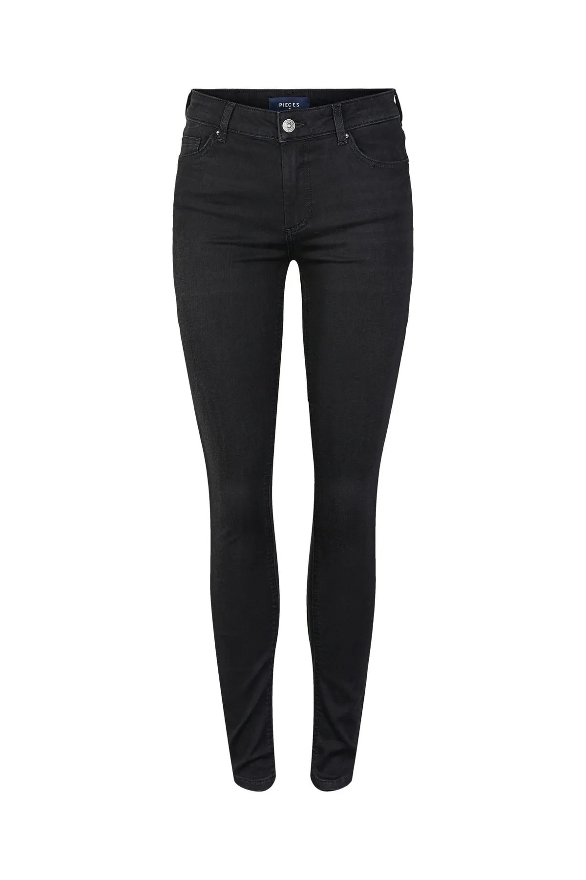 PIECES  Jeans - Schwarz - Skinny