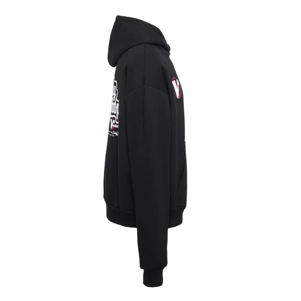 CANDY SHOP POPCORN HOODIE BLACK