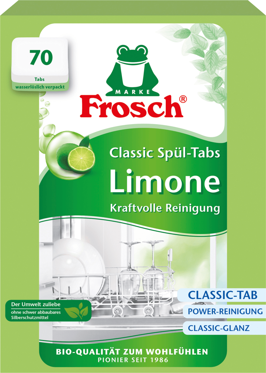 Spülmaschinen-Tabs Classic Limone, 70 St
