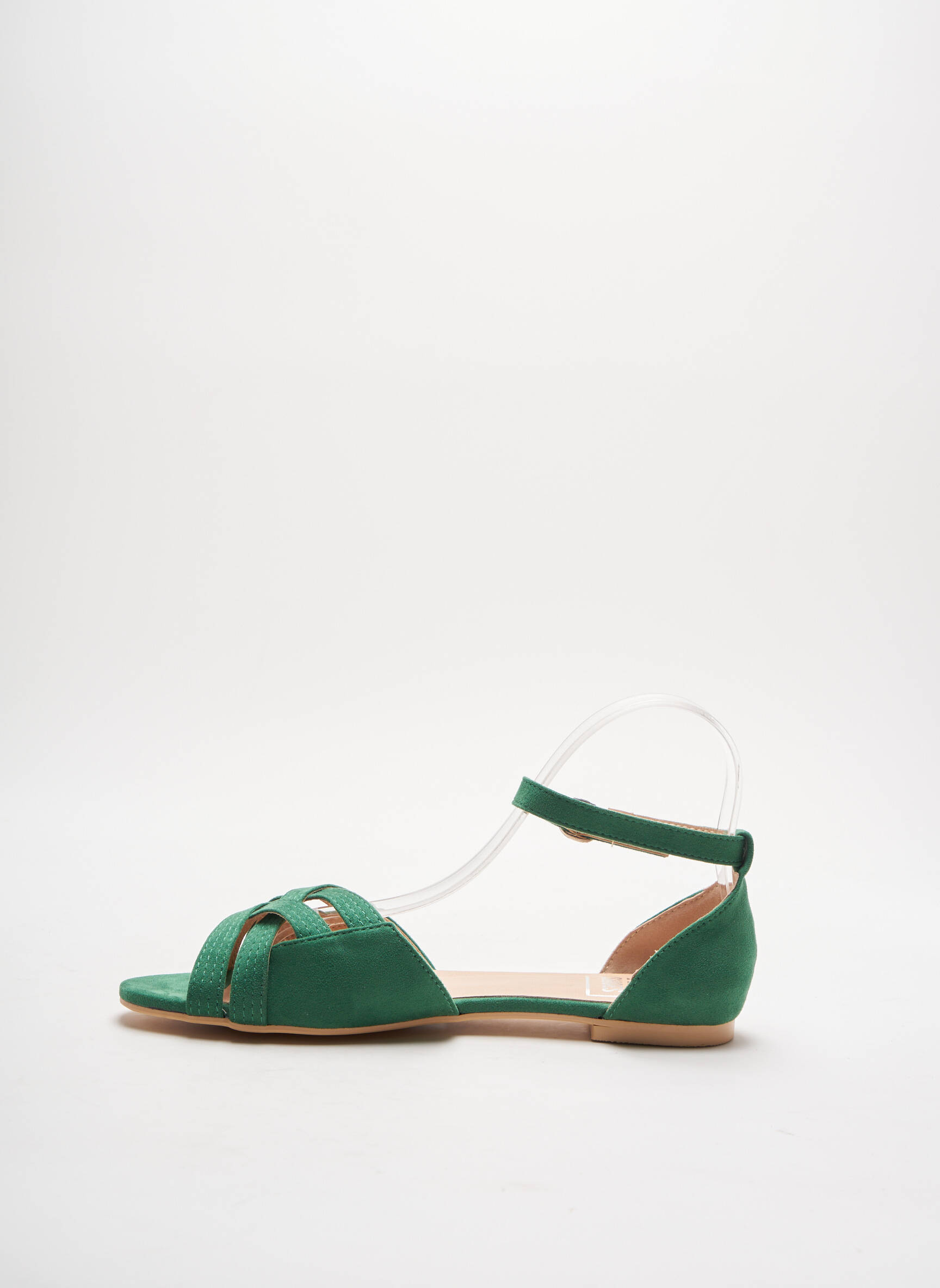 I Love Shoes Sandales Nu Pieds Femme couleur vert
