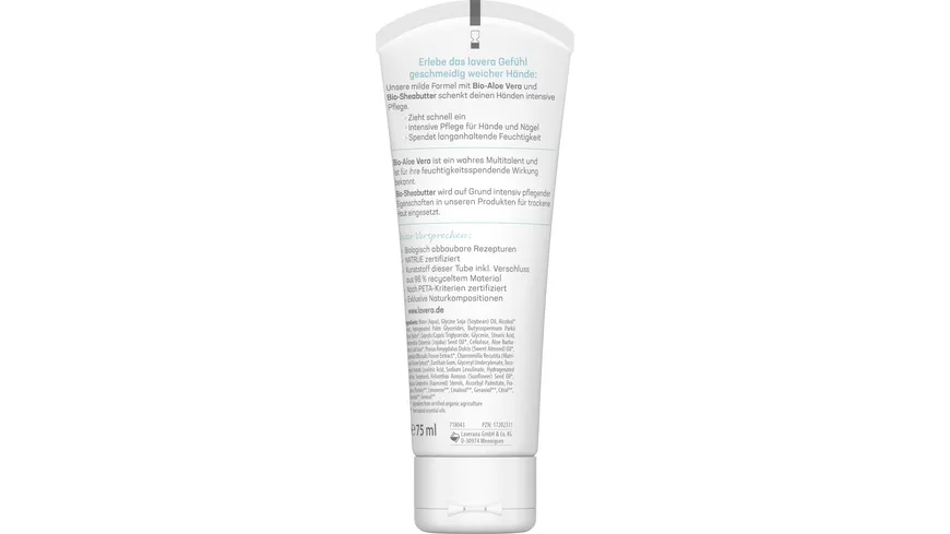 lavera BASIS SENSITIV Handcreme 75 ml