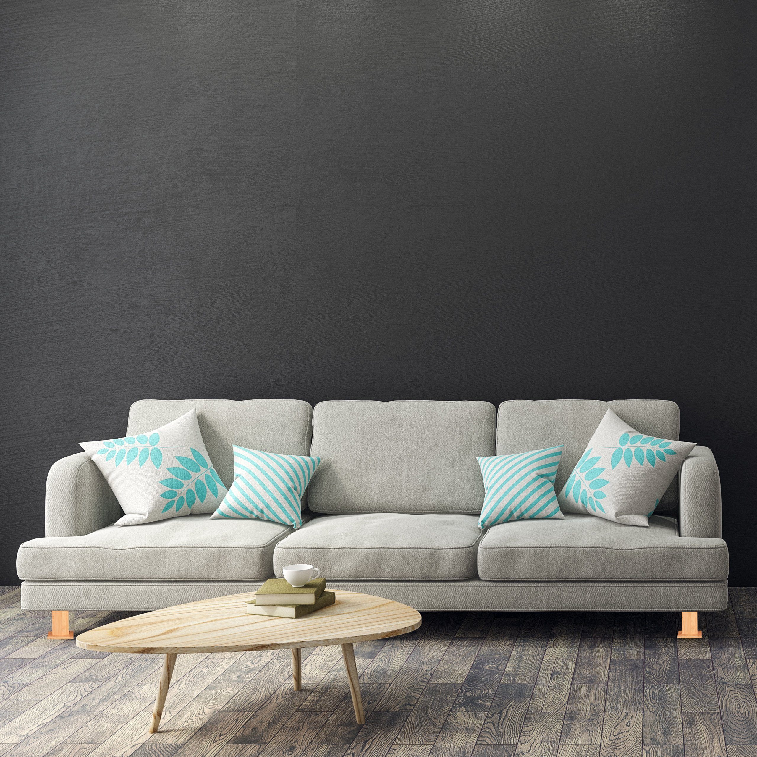 relaxdays Erhöhungs-Set Möbelerhöher 4er Set aus Bambus, Natur