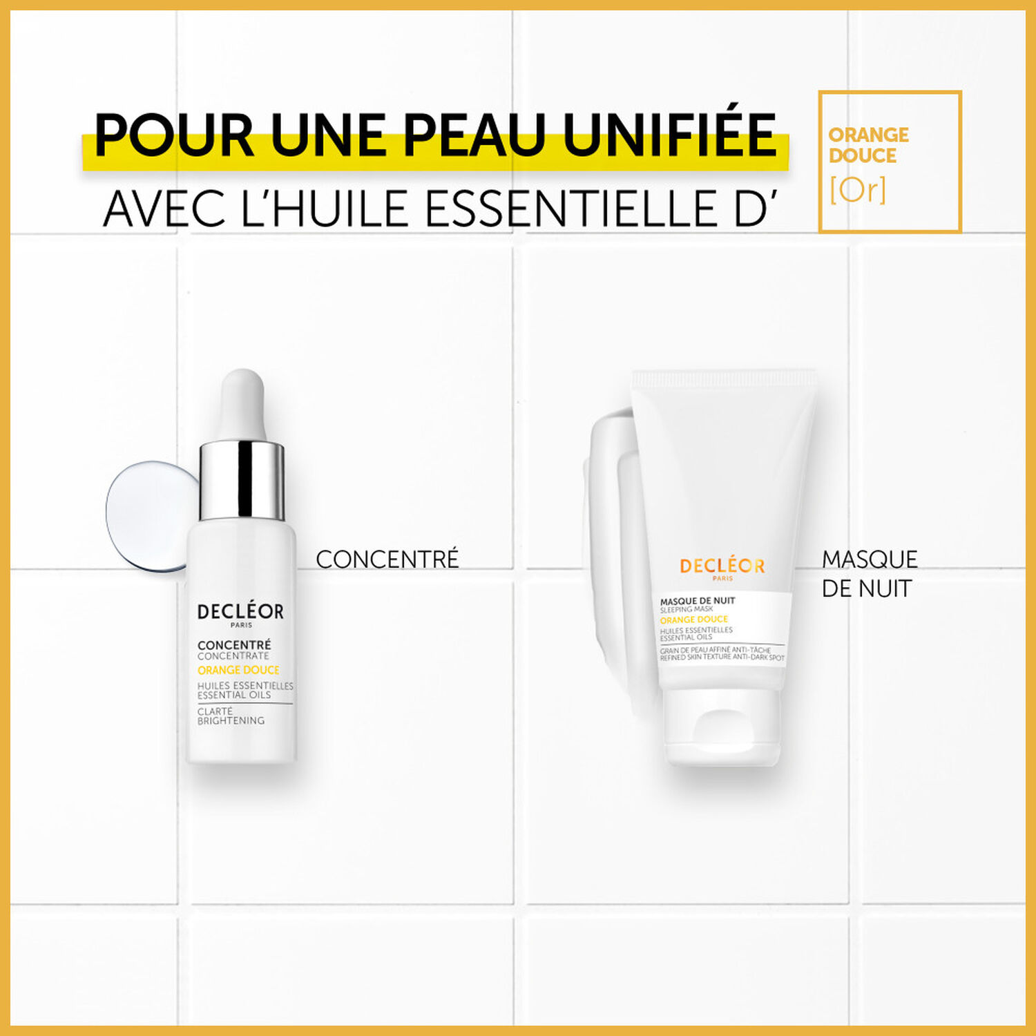 Decléor Orange Douce Masque de Nuit Anti-Tâche 50 ml