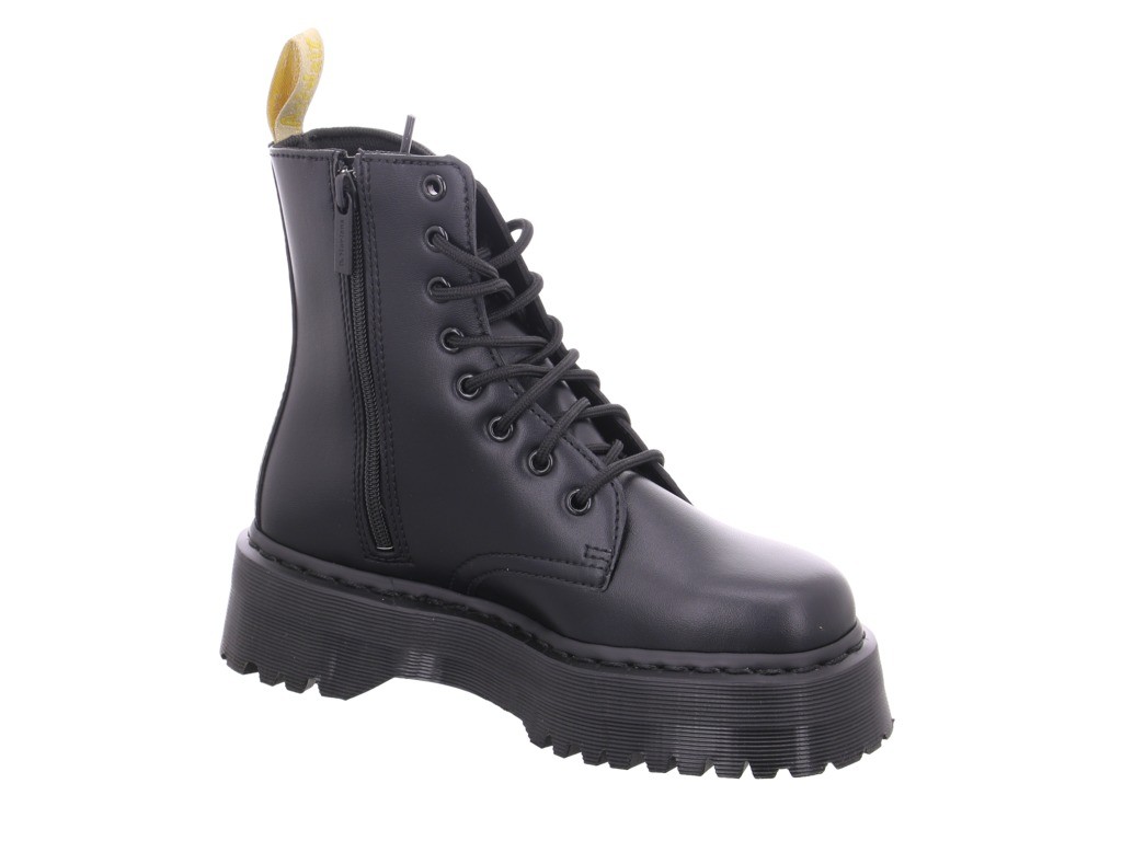 DR. MARTENS Schnür-Stiefeletten schwarz V JADON II MONO BLACK FELIX RUB OFF
