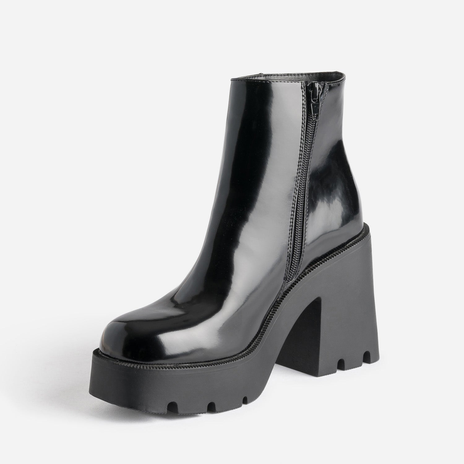 Boots TEXTO noir éco-conçu à semelle crantée