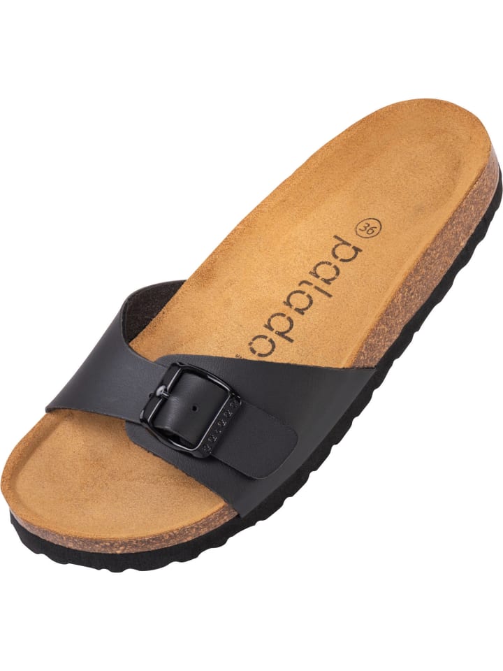 palado Pantoletten in Basic Matt Schwarz günstig kaufen