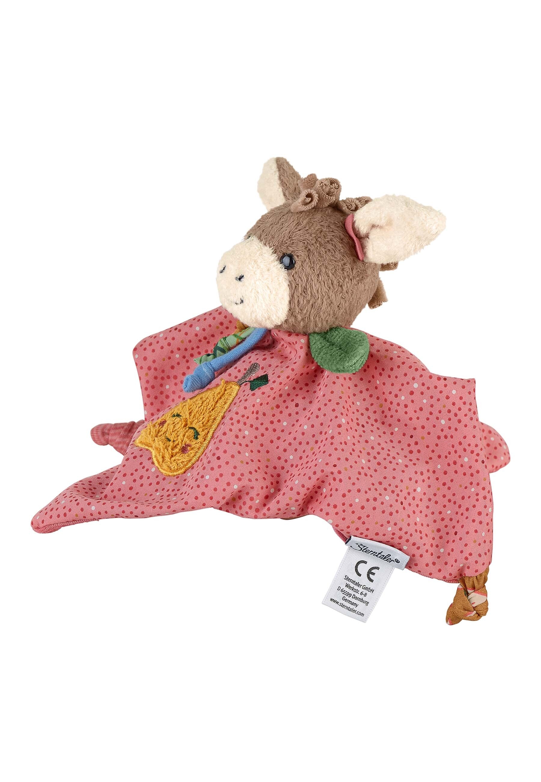Baby Geschenk-Set Esel Emmily Rosenholz