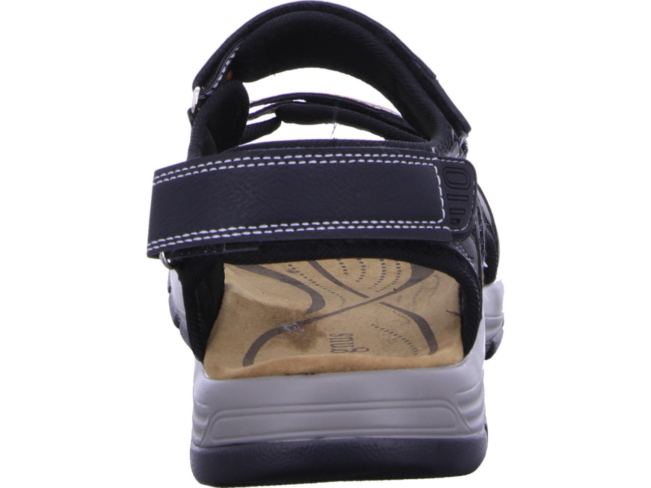 DIVERSE Sportliche Sandalen schwarz