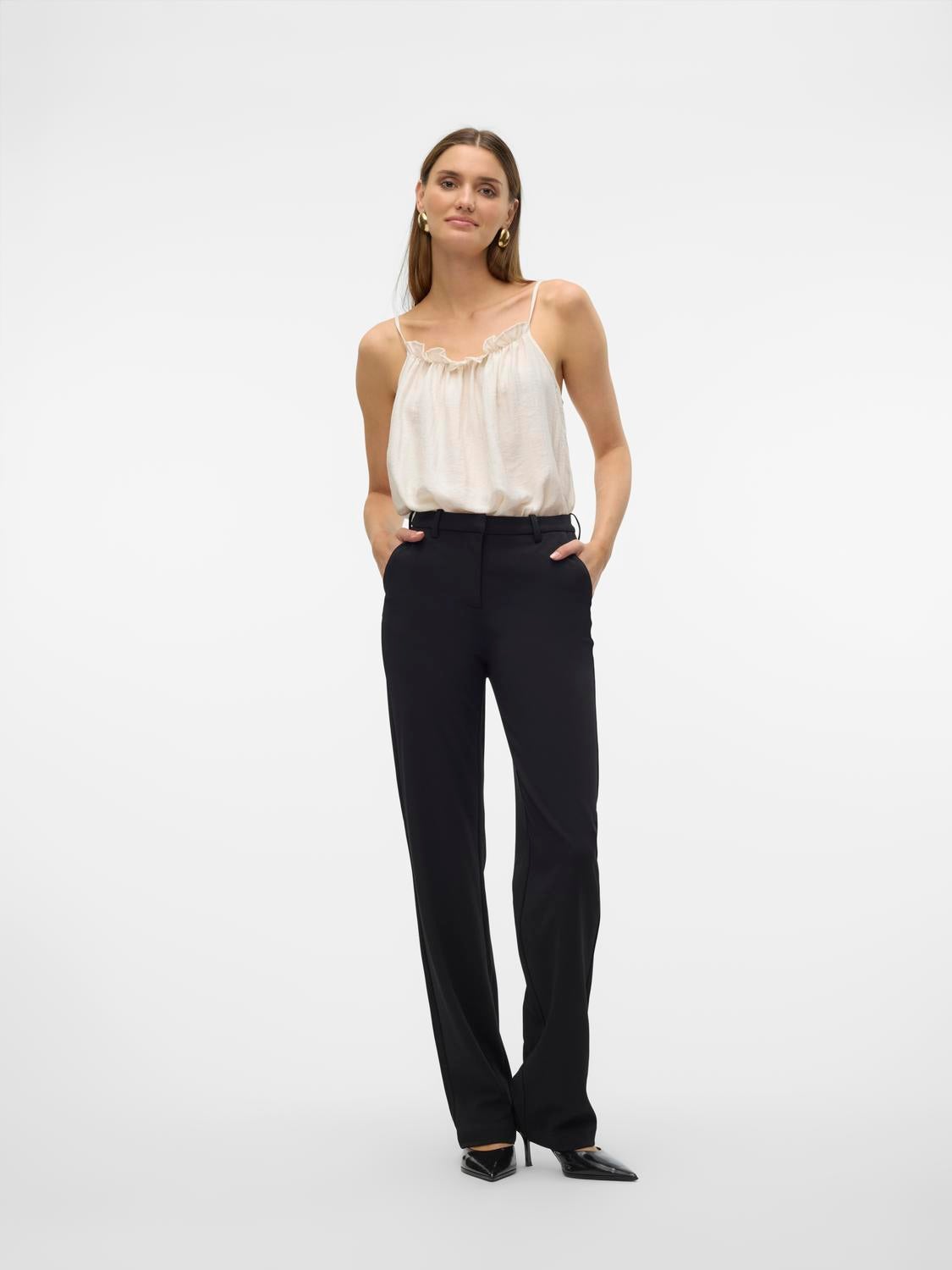 VMMAYA Mittlere Taille Hose