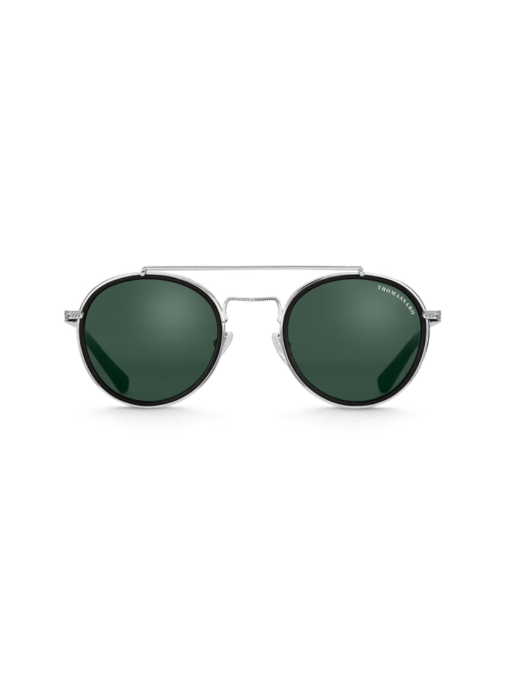 Thomas Sabo Sonnenbrille in silber, schwarz günstig kaufen onesize