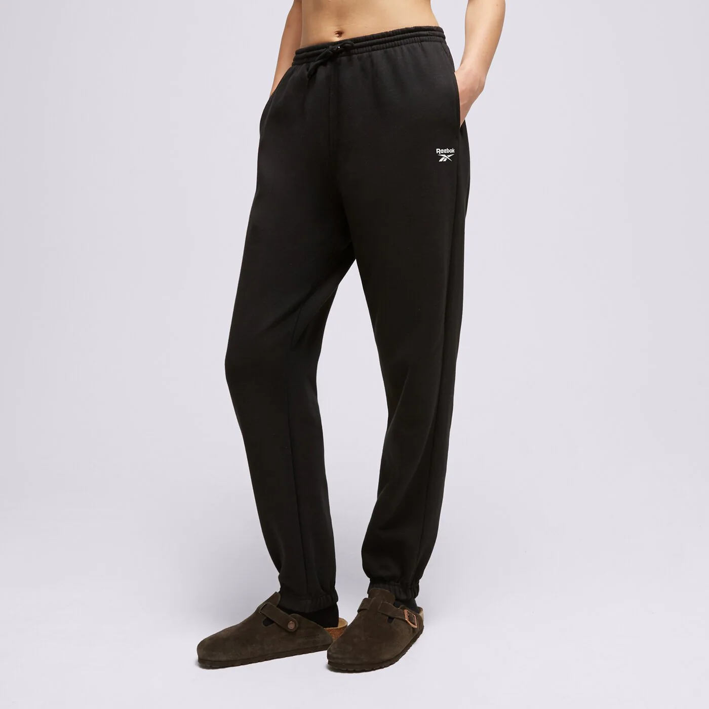 REEBOK HOSE REEBOK ID FLEECE Schwarz