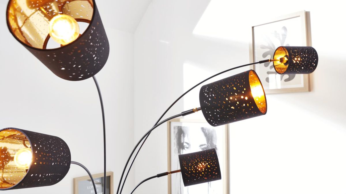 Interliving Bogenleuchte IL-9335 5-flg