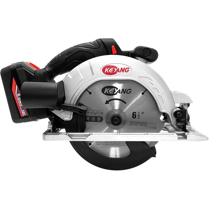 Keyang CS1800L5 akkupyörösaha 18V - 5.0Ah - 165mm