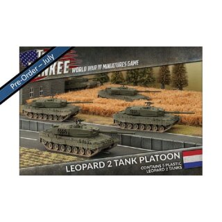 Dutch Leopard 2 Tank Platoon